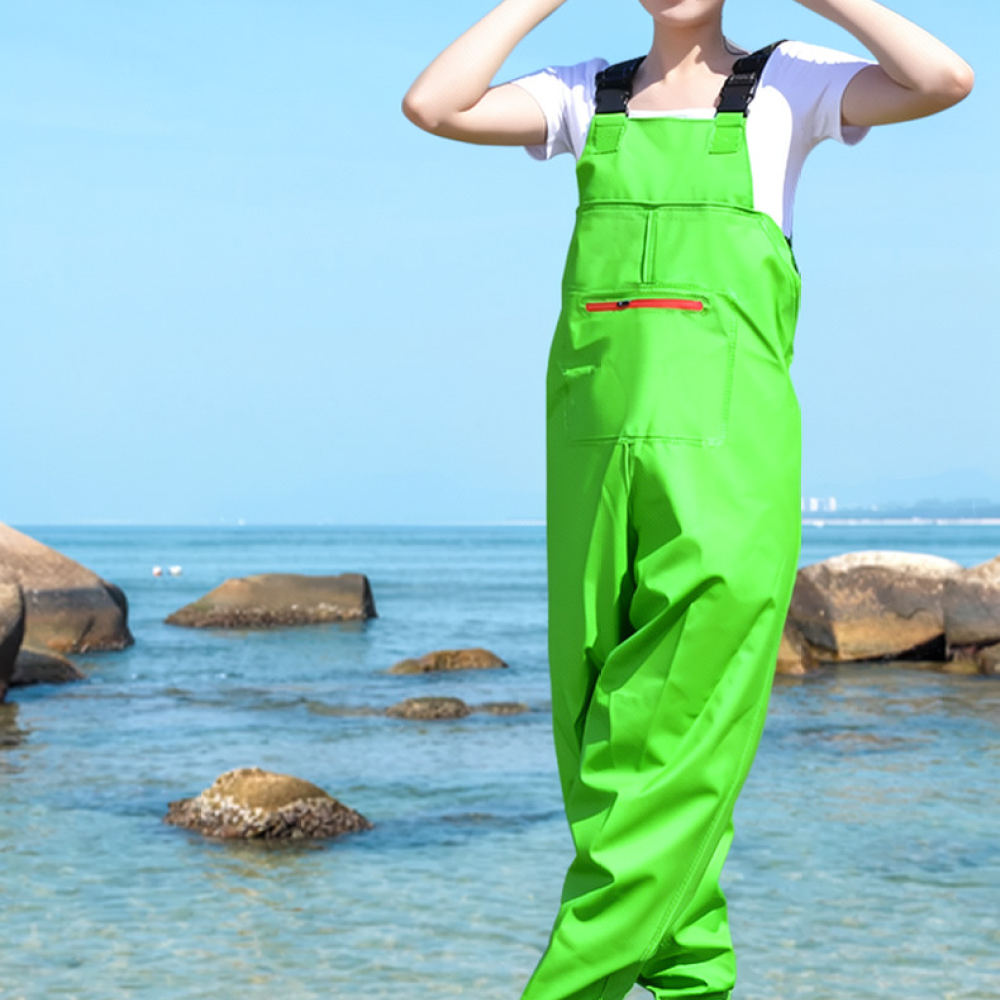 Fishing Rain Suit - Unisex-Watthosen, Angelausrüstung, wasserdichter Regenanzug für Outdoor-Abenteuer,