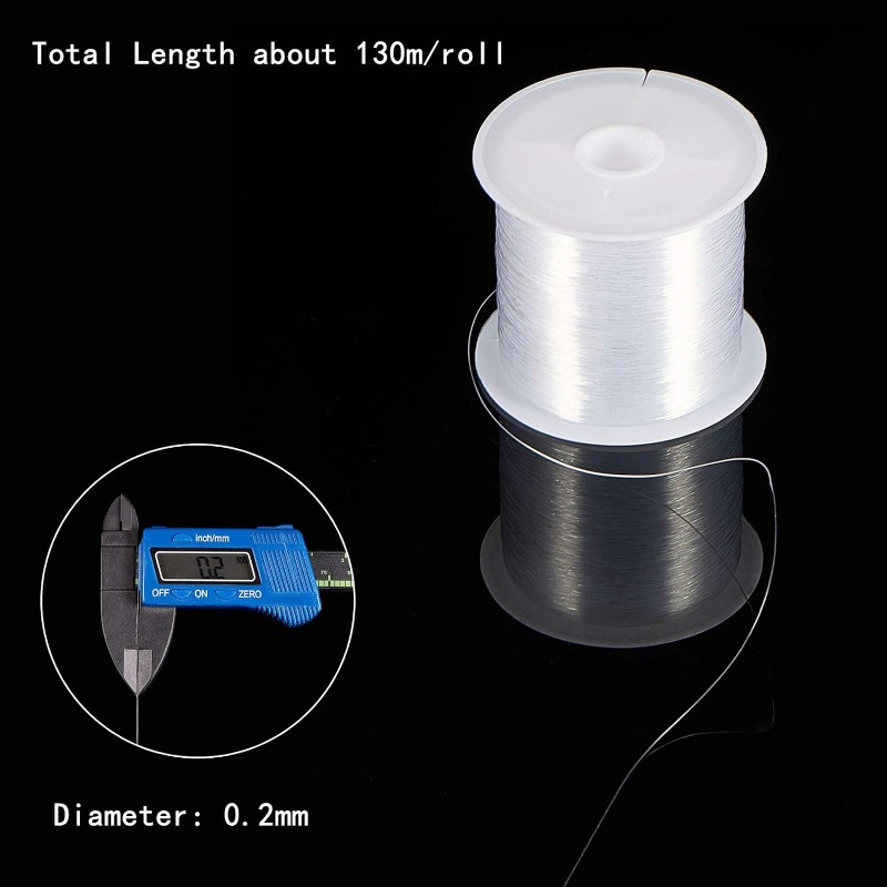 140 Yards 0,2 mm klare Angelsc – Fishing Belt Bewertung und Preis