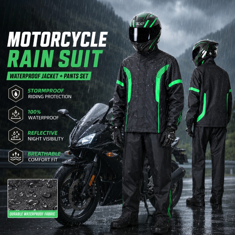 Motorrad-Regenanzug Wasserdich – Fishing Rain Suit Bewertung und Preis